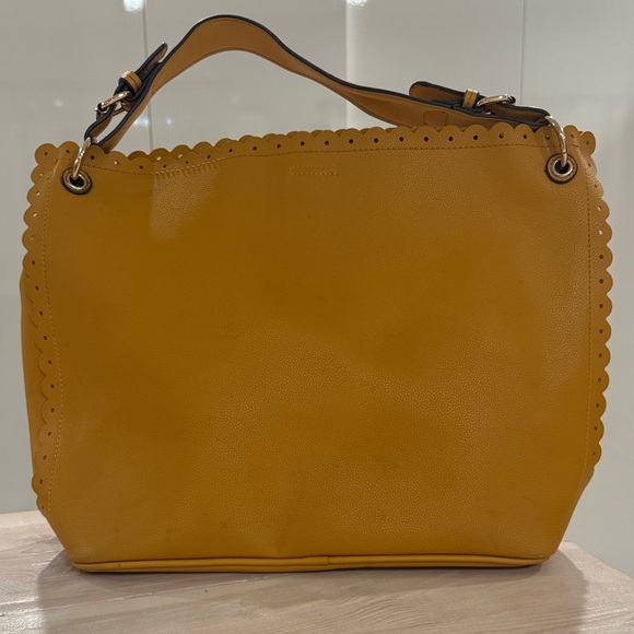 Elegant Mustard Tote Bag - Picture 6 of 12